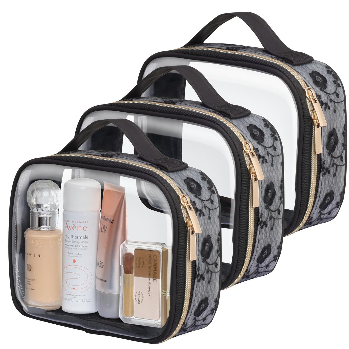 PACKISM Clear TSA-approved Toiletry Bags For Traveller