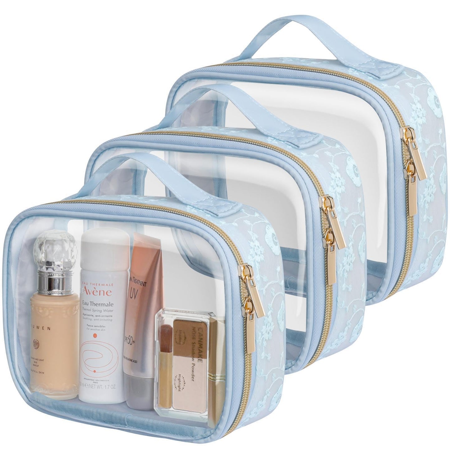 PACKISM Clear TSA-approved Toiletry Bags For Traveller