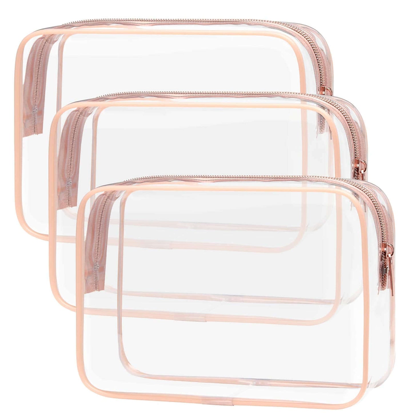 Crystal clear toiletries storage bag